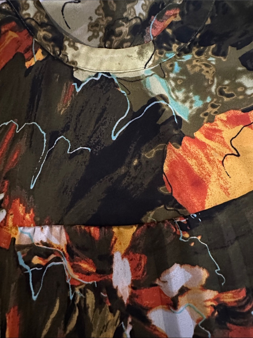 Melissa Paige Women's Sleeveless Floral Top size Large - Picture 7 of 10